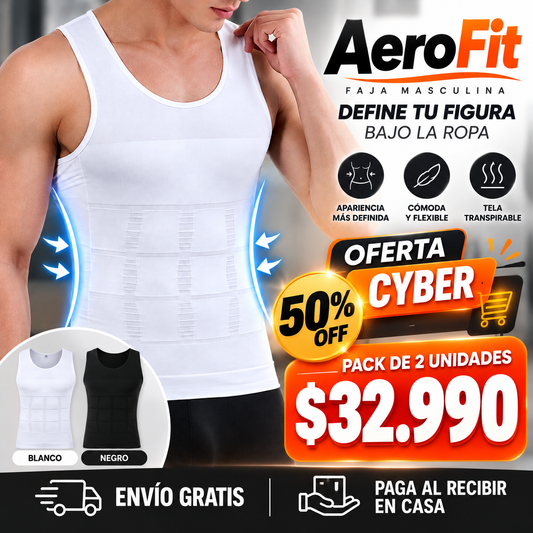 AeroFit - Soporte muscular y frescura diaria | Pack 2 unidades 50% OFF cyber