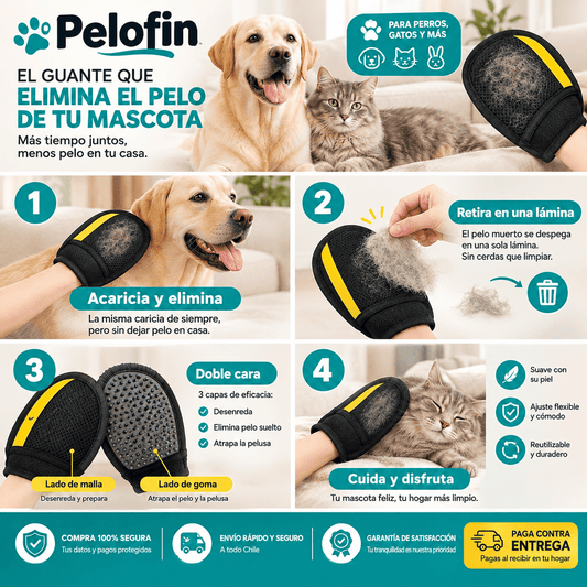 PeloFin - Adiós pelos de mascota en tus cosas
